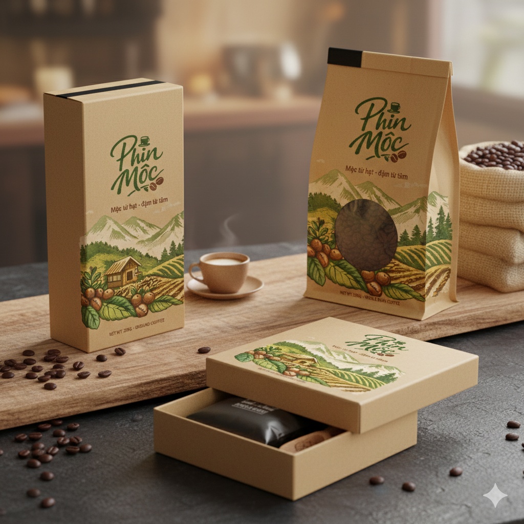 Câu Chuyện Về Cà Phê Phin Mộc